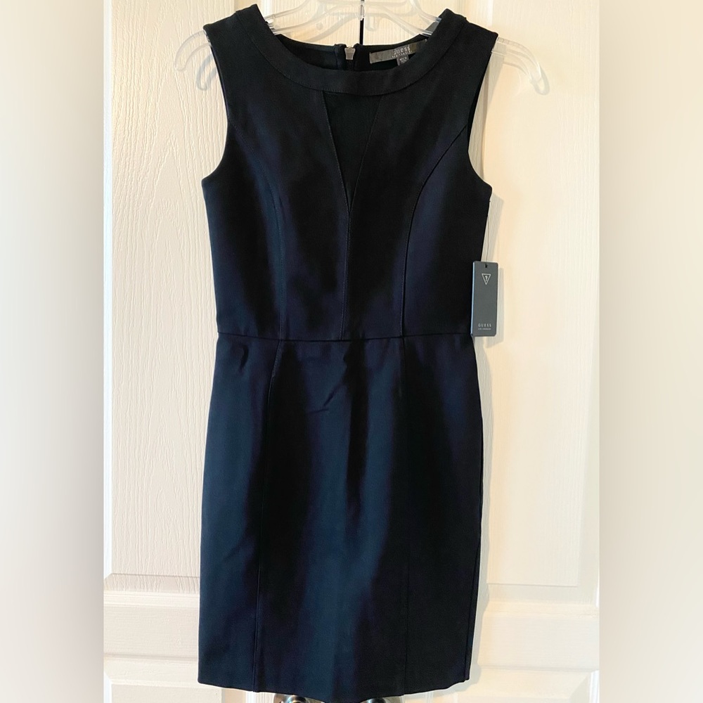 Guess Sleeveless Bodycon Dress - Black